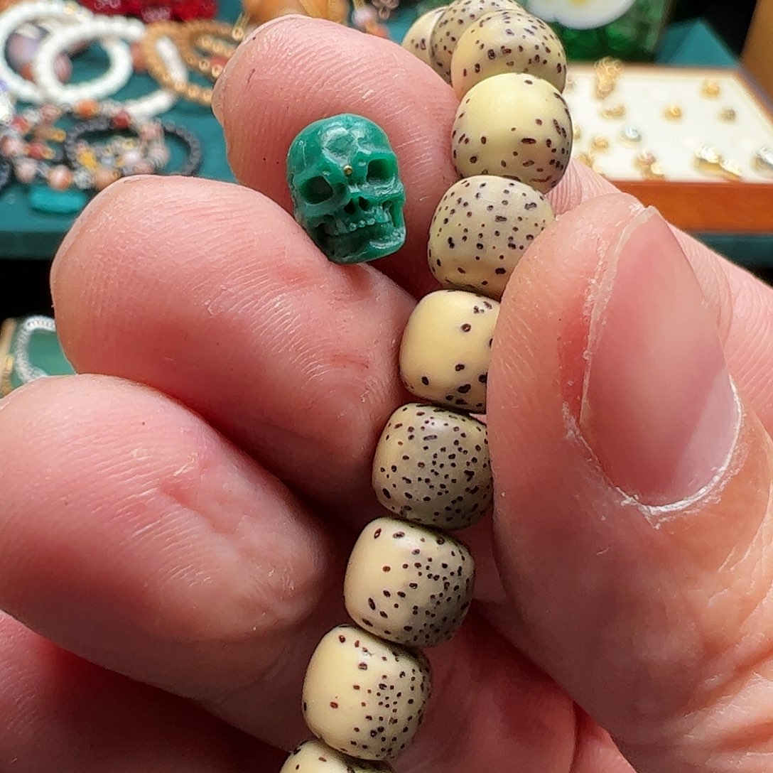 星月菩提手串手串搭配