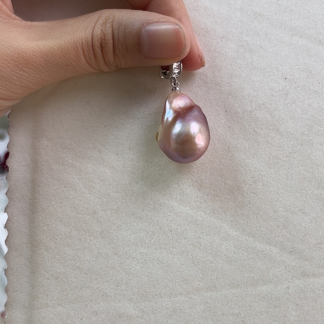 淡水珍珠耳饰未镶嵌