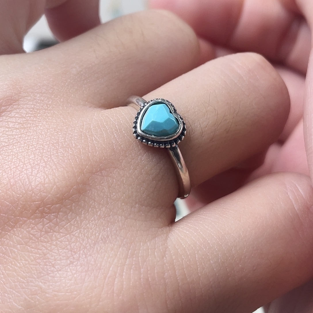 绿松石银S925镶嵌配饰