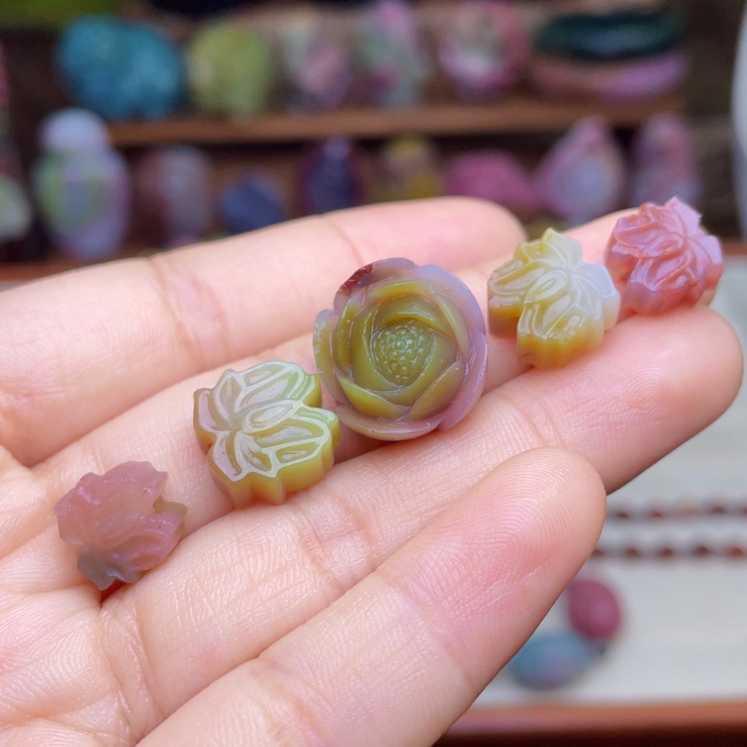 玛瑙/玉髓珠宝半成品未镶嵌盐源玛瑙新年福利手绳