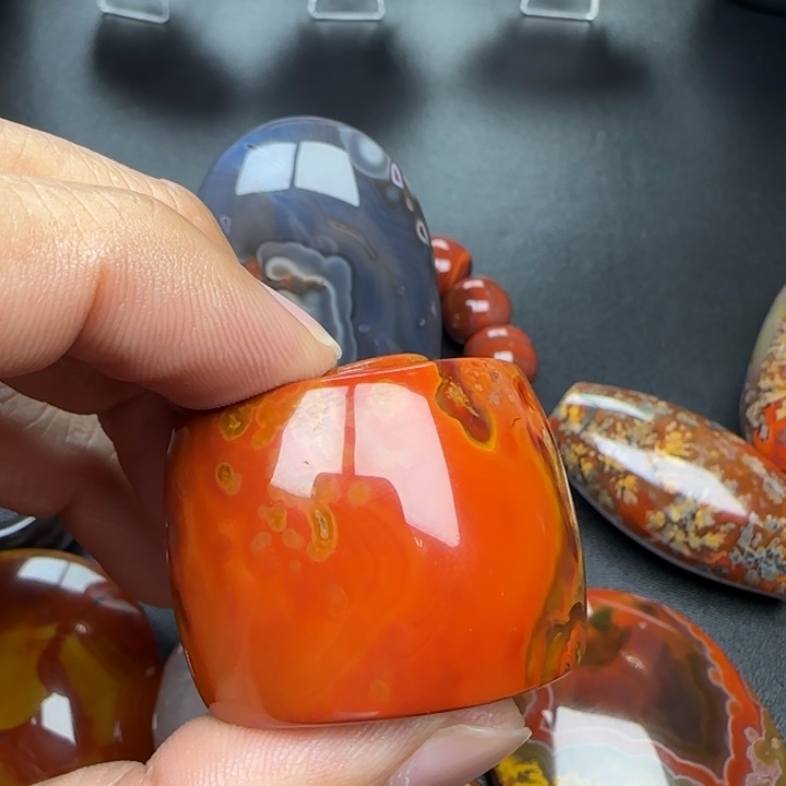 磐***石玛瑙/玉髓未镶嵌原矿玛瑙项链牌子