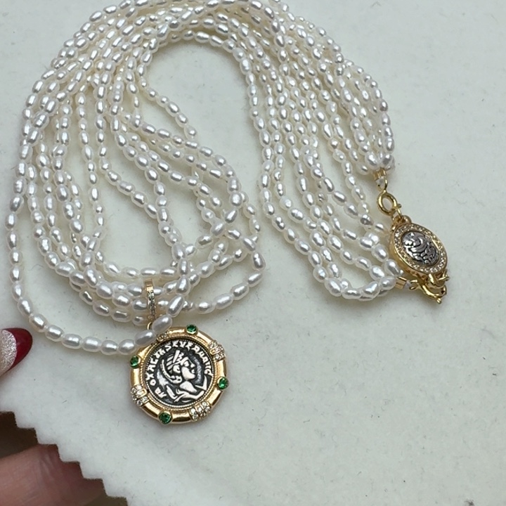 淡水珍珠颈饰未镶嵌