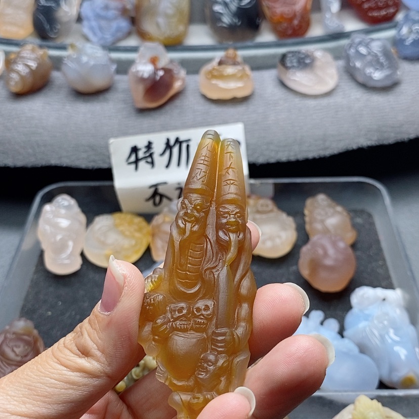 【闪购商品】未镶嵌吊坠定制玛瑙