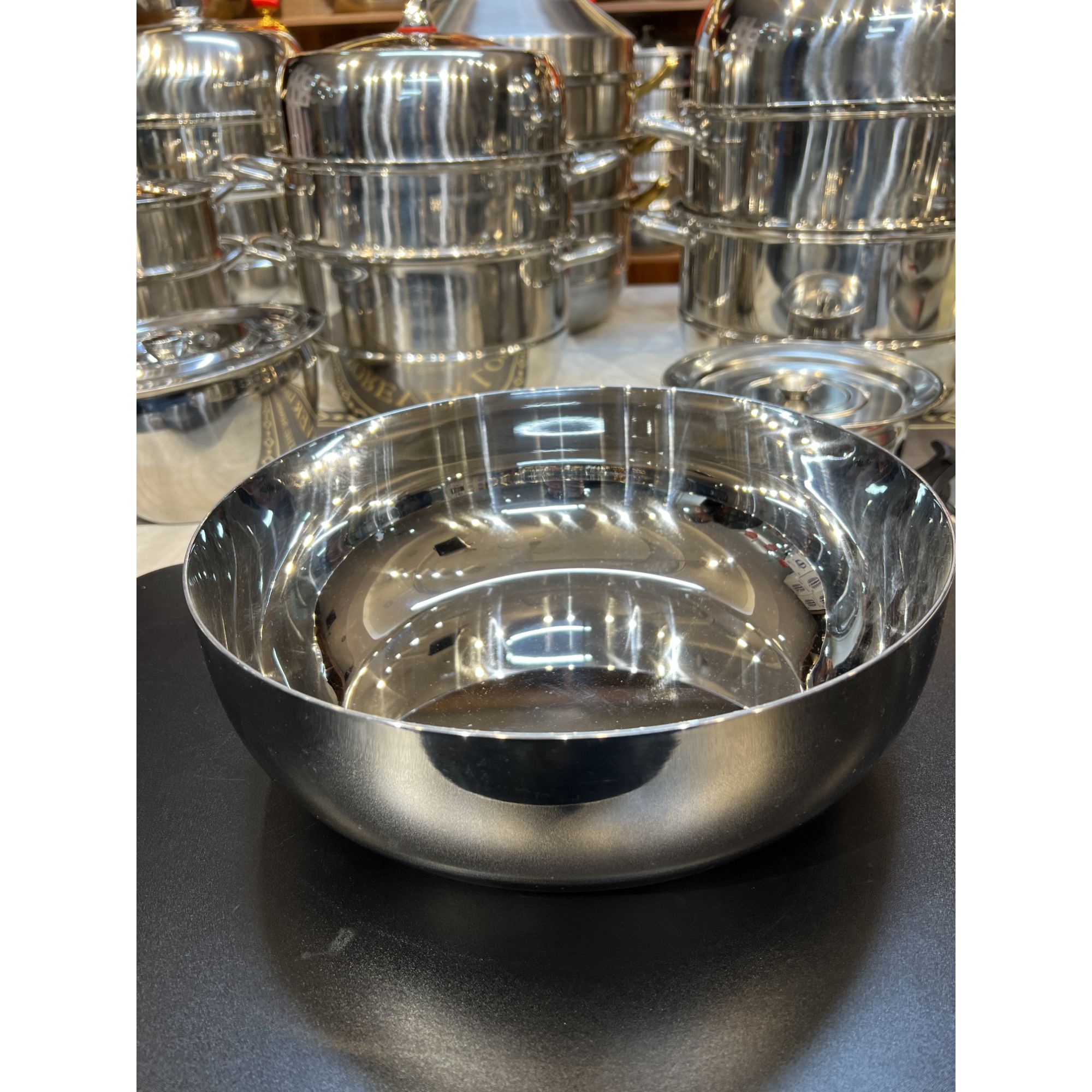 BH32CM加厚不锈钢卷边防割大容量和面盆加深揉面盆厨房打蛋洗菜盆