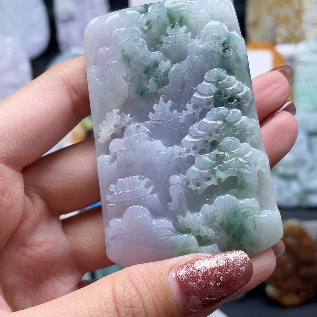 翡翠吊坠(不含链)未镶嵌