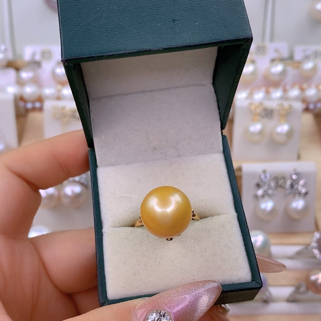 淡水珍珠银S925镶嵌颈饰