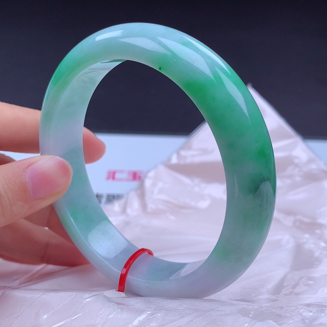 未镶嵌手镯翡翠61圈002005