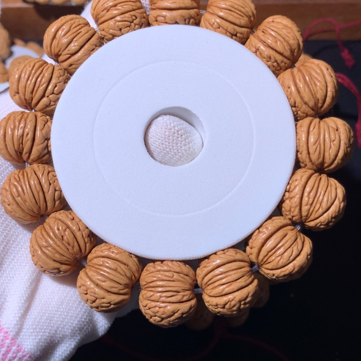 【闪购商品】桃核手串原树铁扇19尺寸