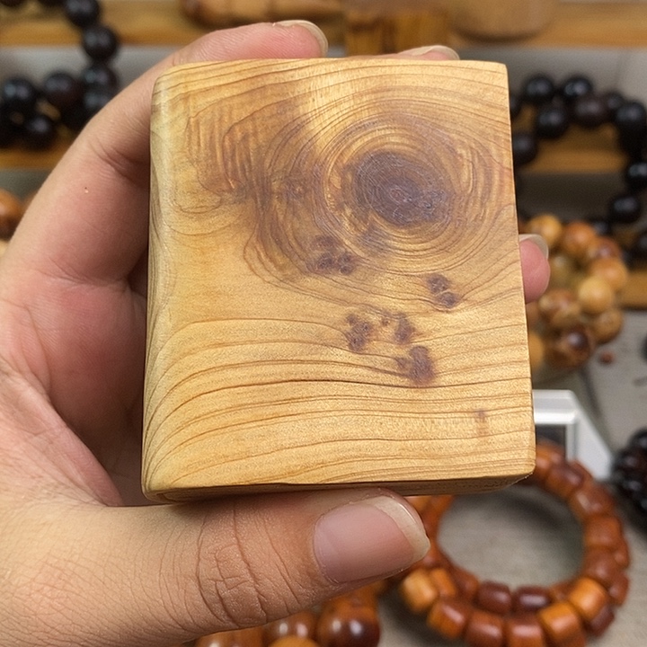 柏木（崖柏）崖柏手把件