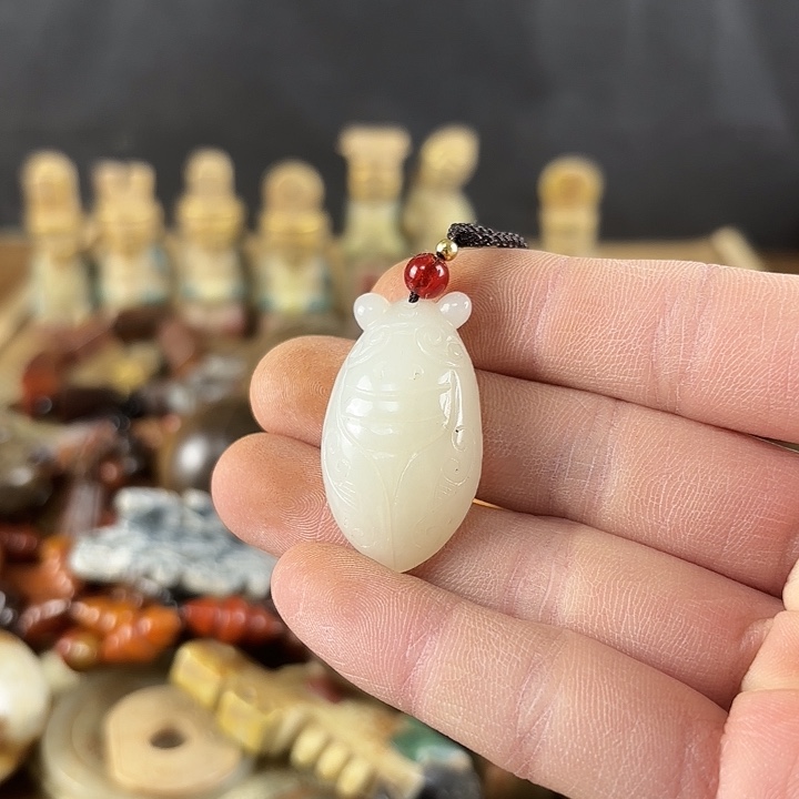 和田玉挂件未镶嵌