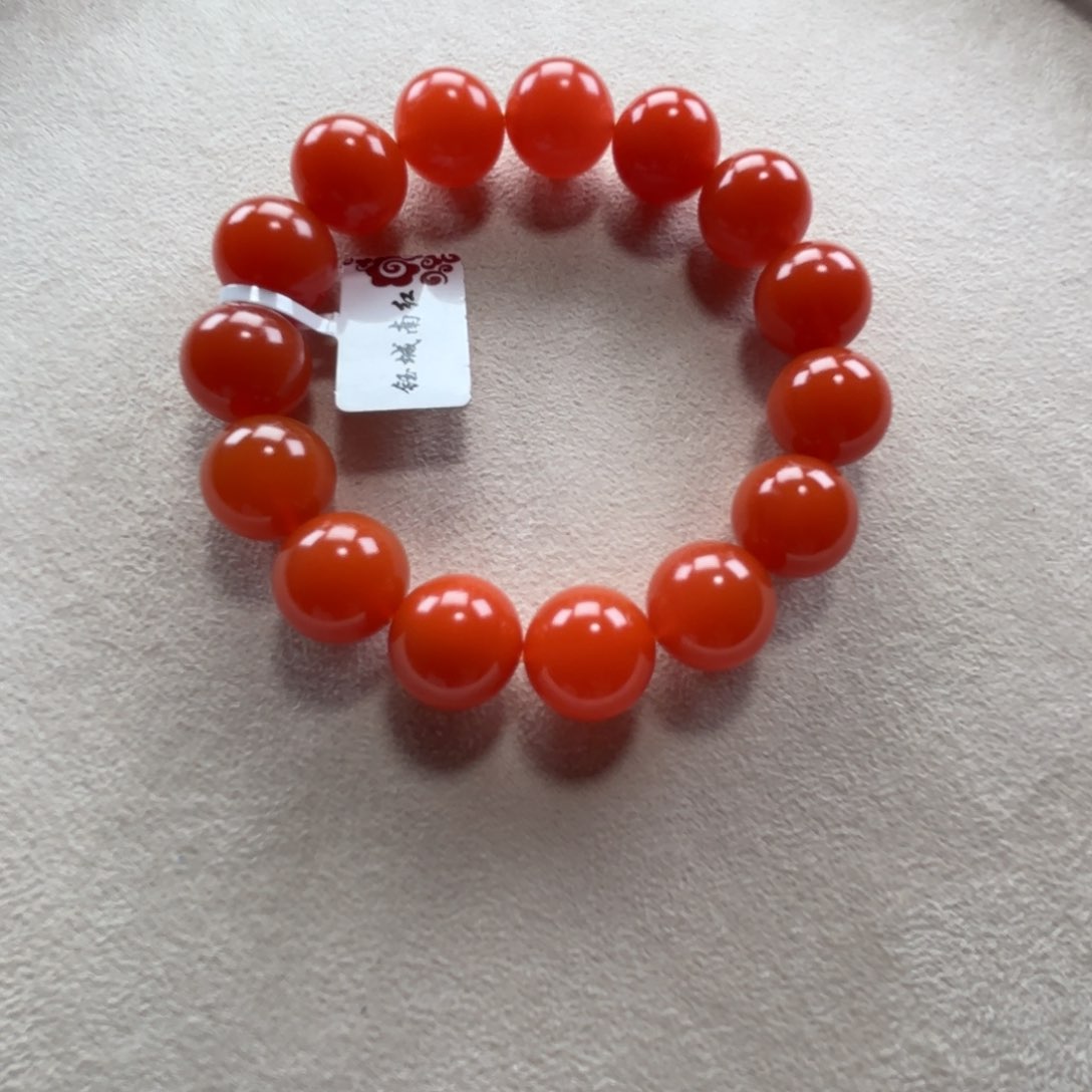 南红玛瑙14➕手串未镶嵌海*
