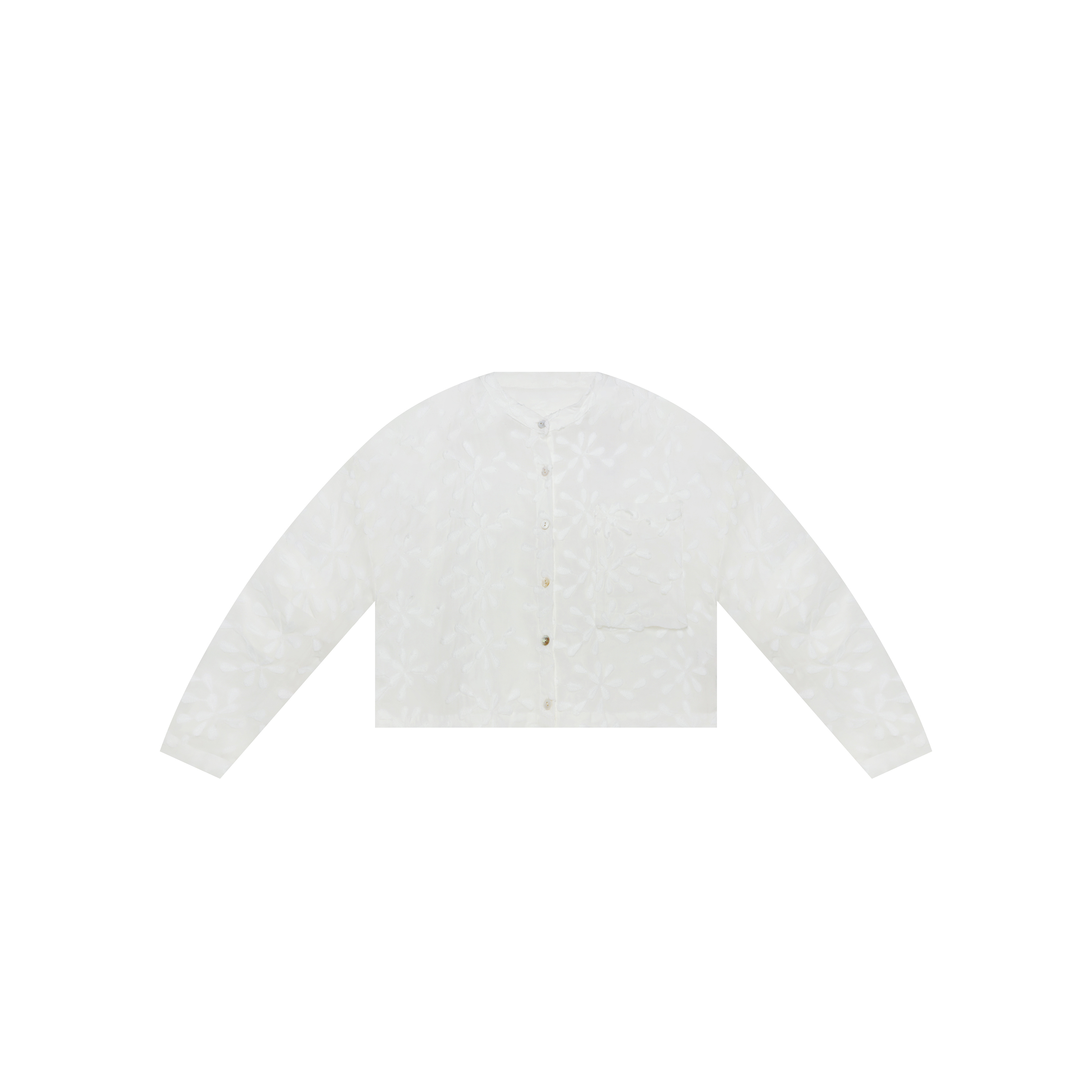 【麻訪家】MF0903柔白文艺复古宽松休闲百搭长袖开衫上衣