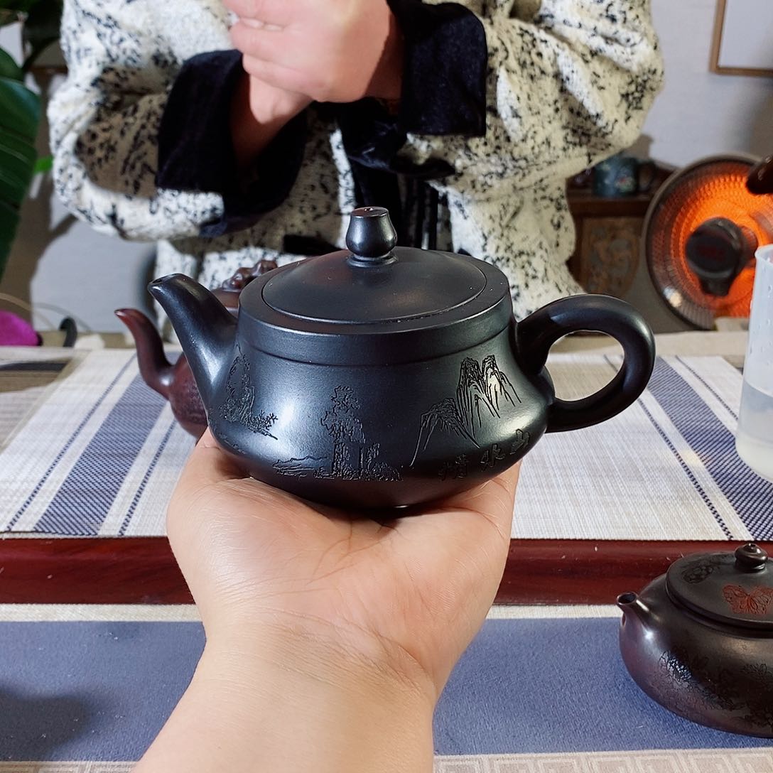 紫砂茶壶宜兴紫砂壶疯狂打
