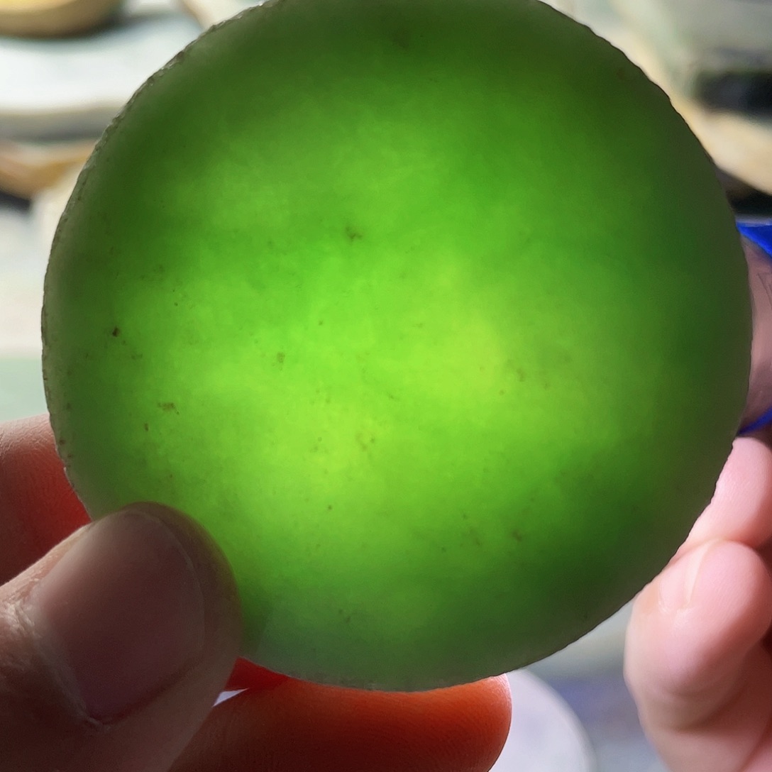 翡翠颈饰未镶嵌毛料72