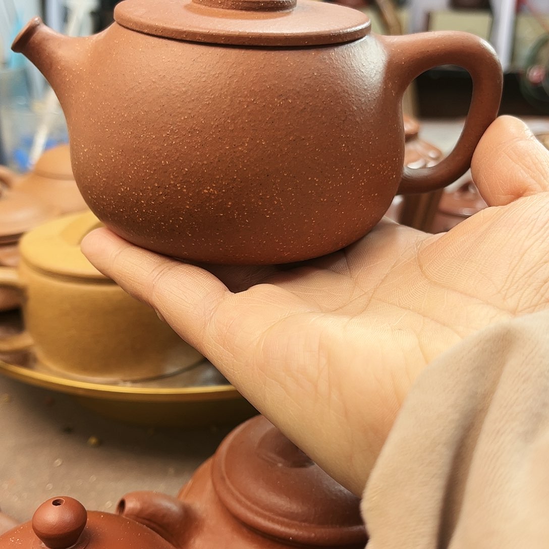 紫砂茶壶全手工制作