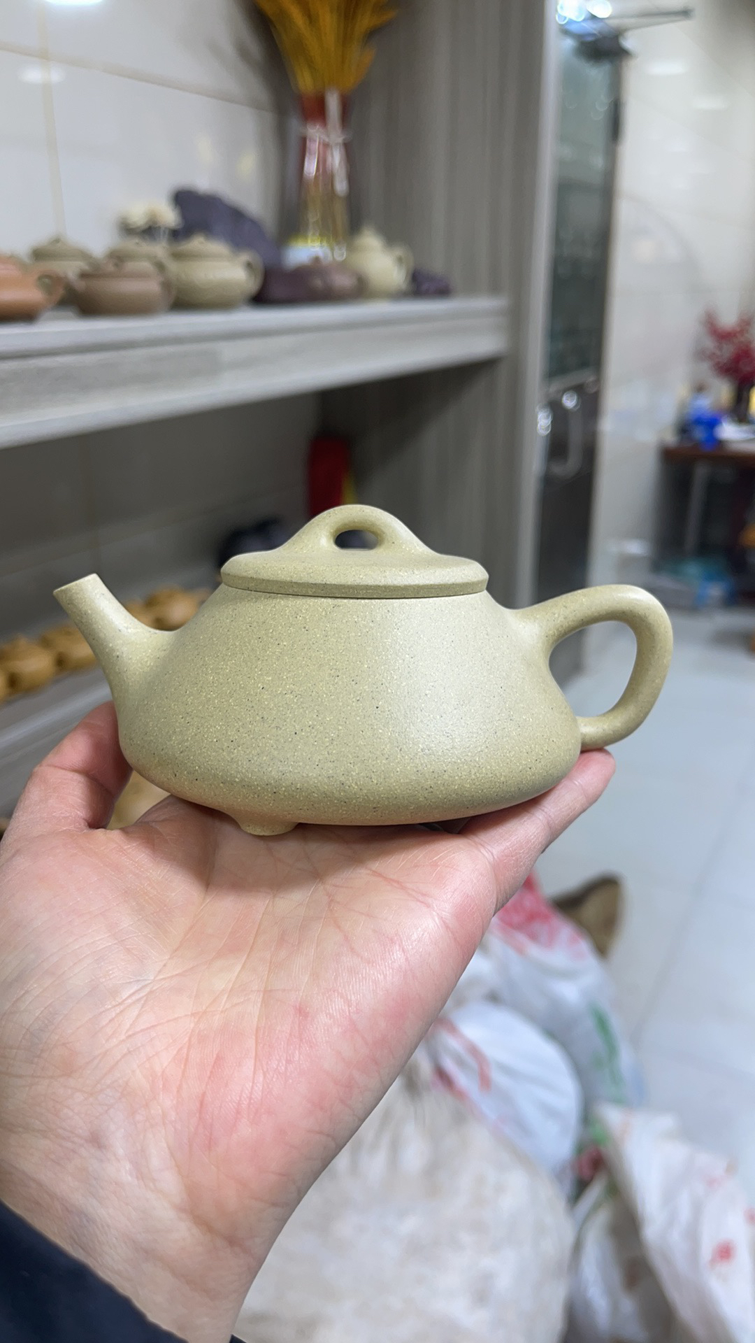 40目手工泥大水潭本绿梨皮