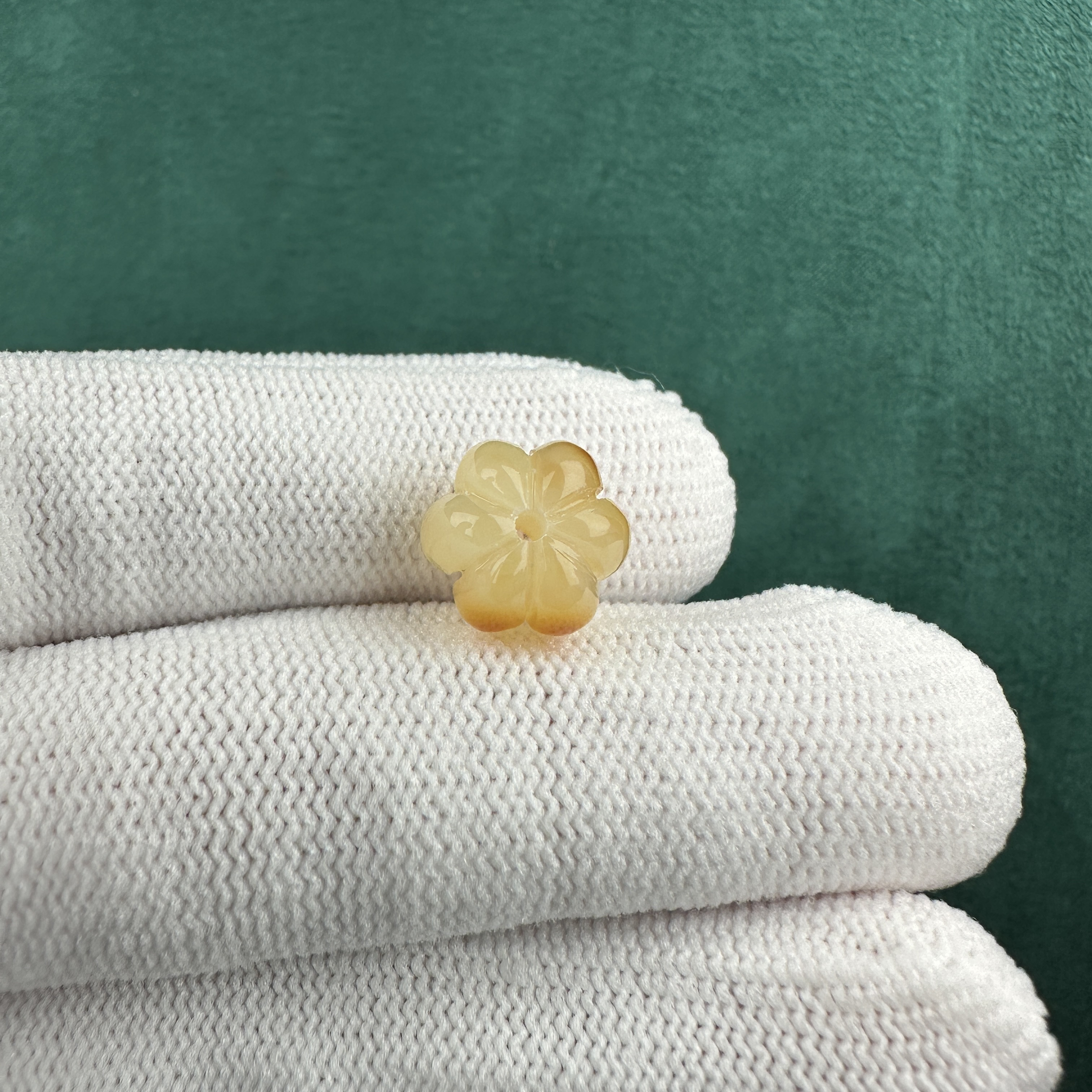 M2145天然原矿蜜蜡 瓜珠 11.8*8.8mm支持复检 假一罚四