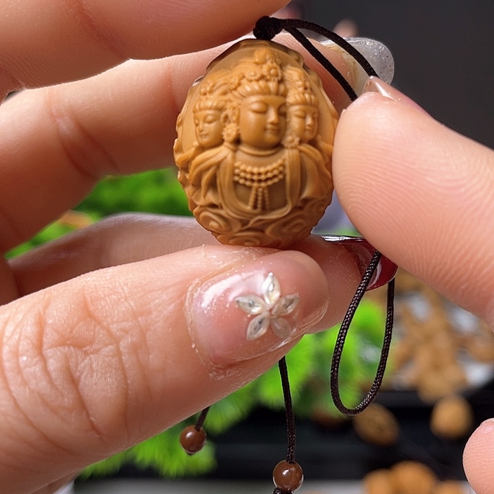 橄榄核吊坠橄榄核