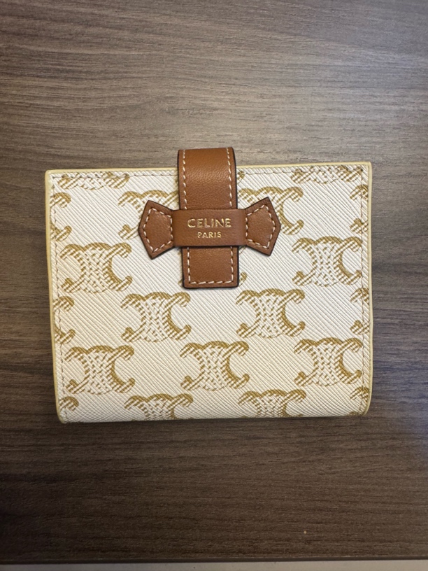 95新 Celine/思琳 （jp）208 老花凯旋门钱包
