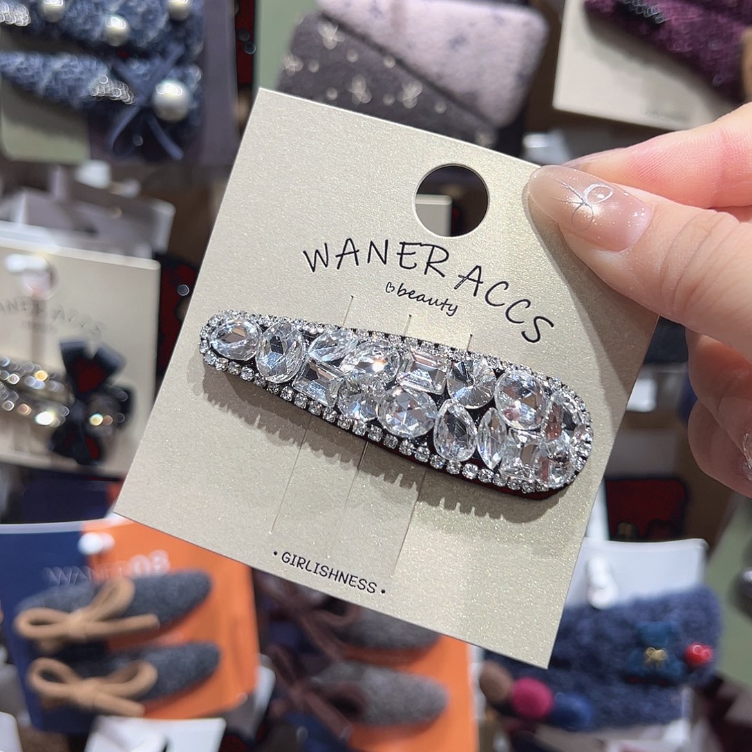 非金属爆闪满钻水滴掰掰