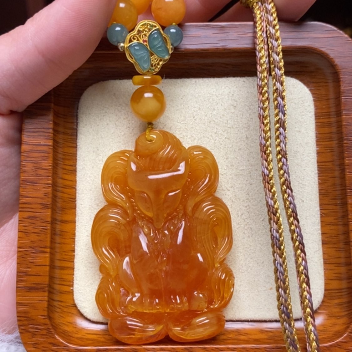 【闪购商品】蜜蜡颈饰未镶嵌项链