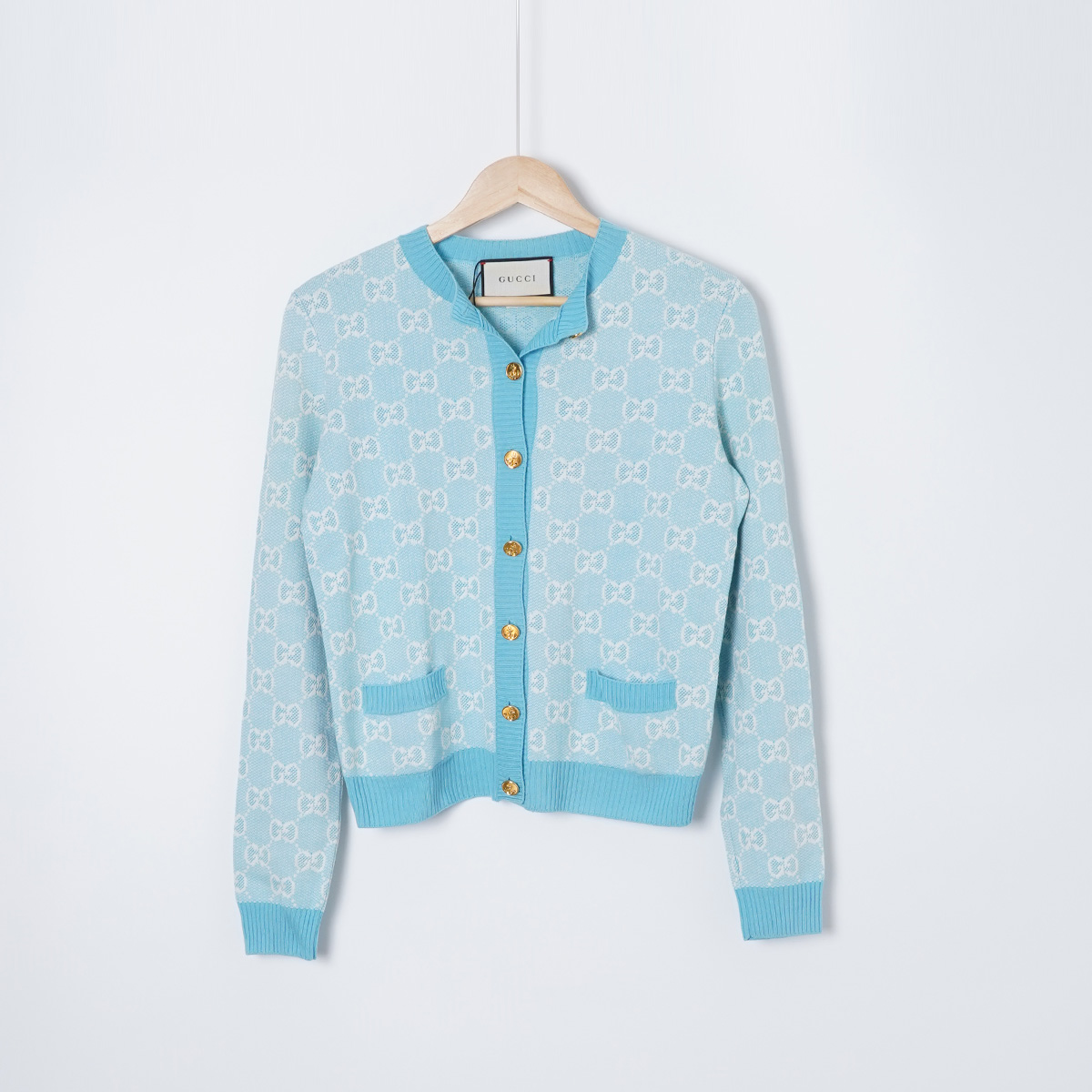 99新 GUCCI/古驰 羊毛/SC1983/开衫女装/S码