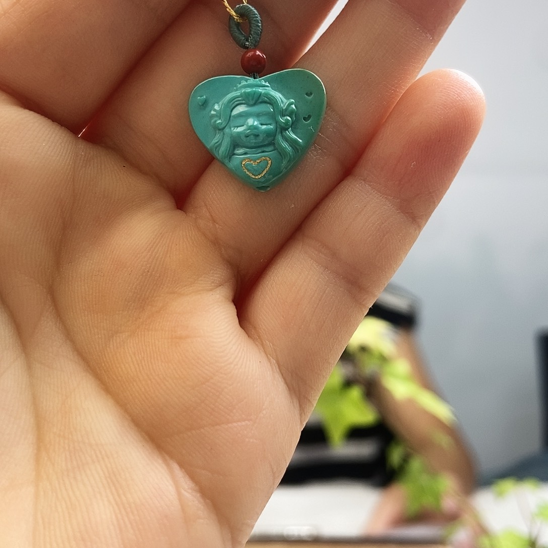 未镶嵌绿松石珠宝奇石