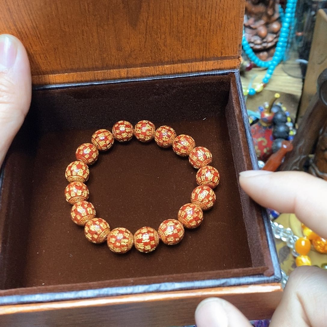 滴血莲花菩提吊坠
