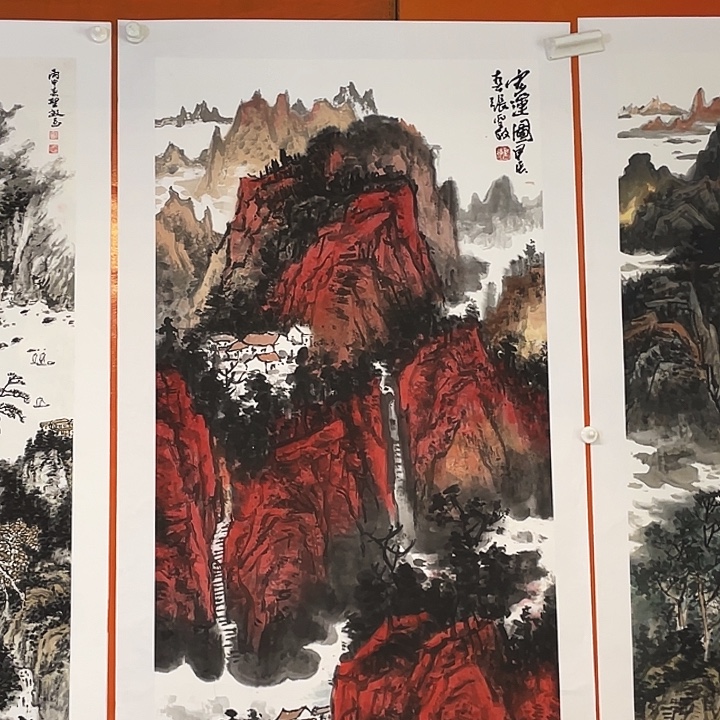 国画张圣敏先生纯手绘作品