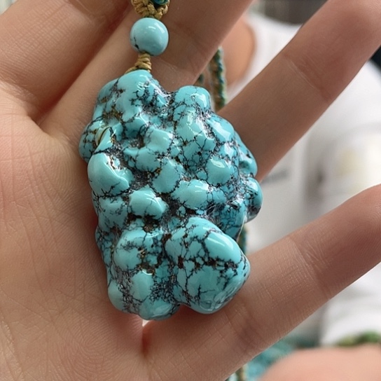 未镶嵌绿松石珠宝奇石