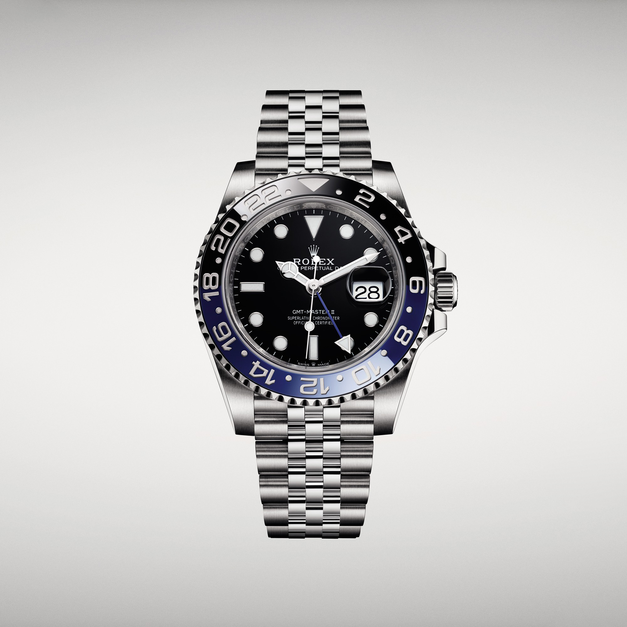 99新 Rolex/劳力士 格林尼治蓝黑圈国米圈126710blnr-0002 夜光