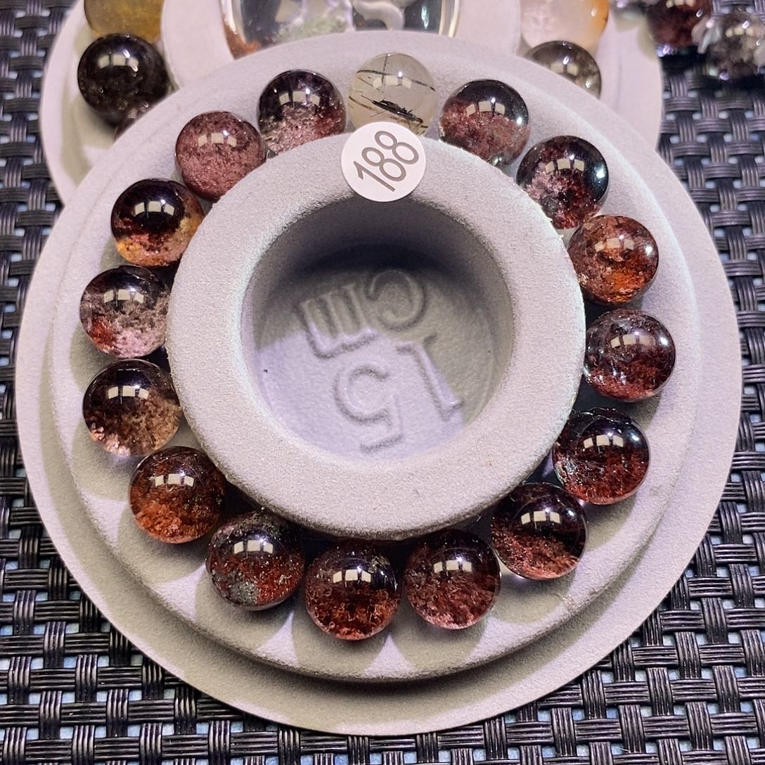 巴***士水晶手串未镶嵌天然水晶手串1.1