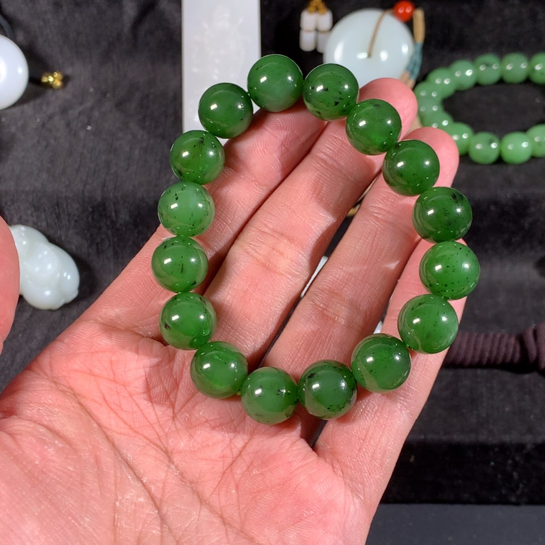 和田玉手链未镶嵌