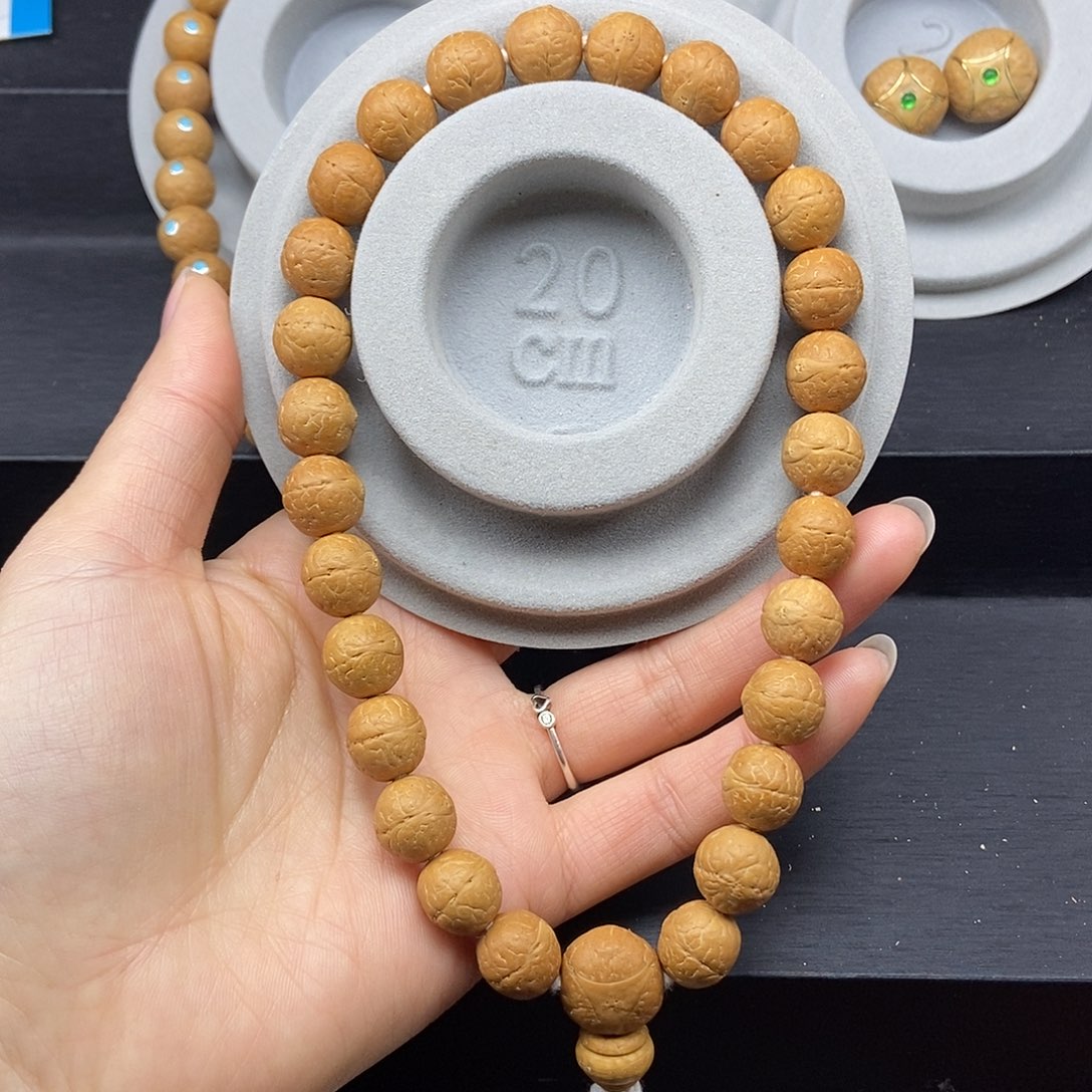 手串凤眼菩提12➕素手持，25年籽