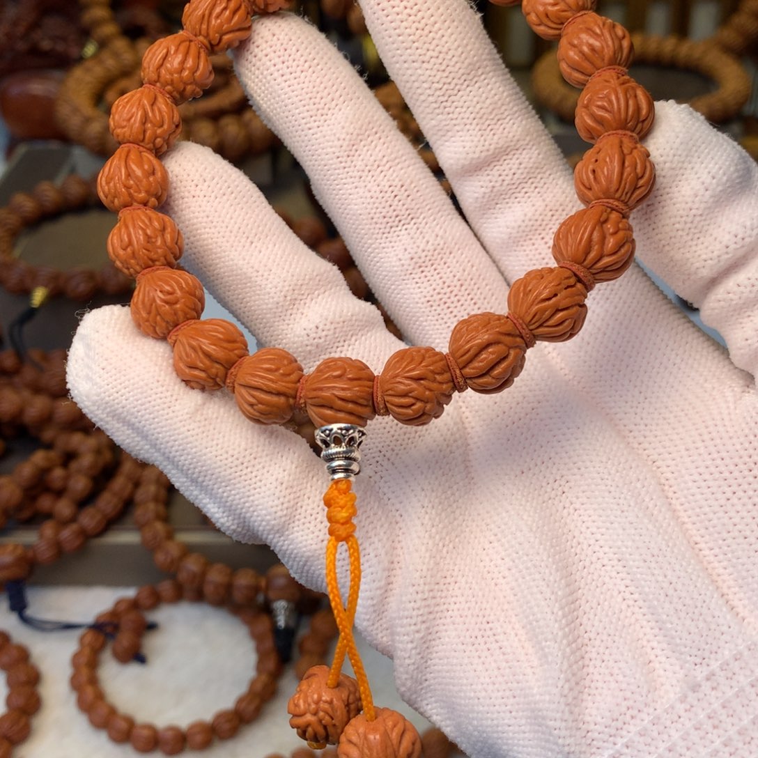 手串桃核秦岭龙纹