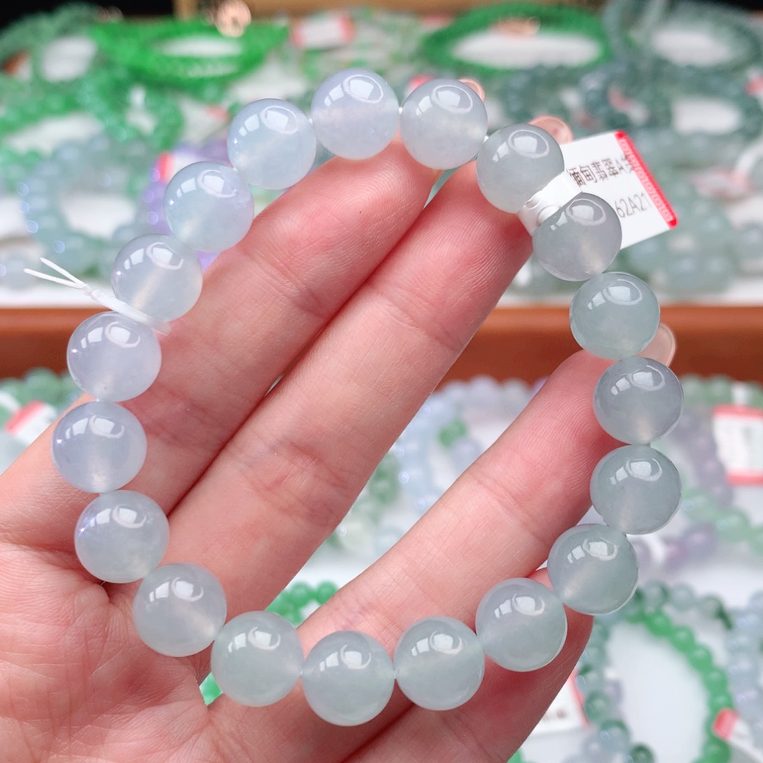 翡翠手链未镶嵌翡翠10mm