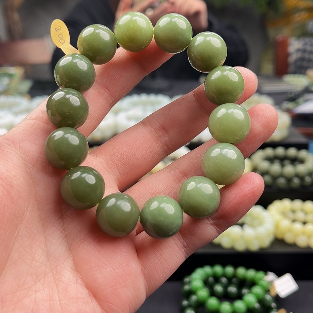 和田玉手串未镶嵌