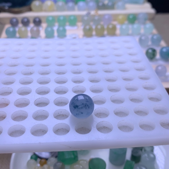 0***3翡翠未镶嵌手链翡翠圆珠