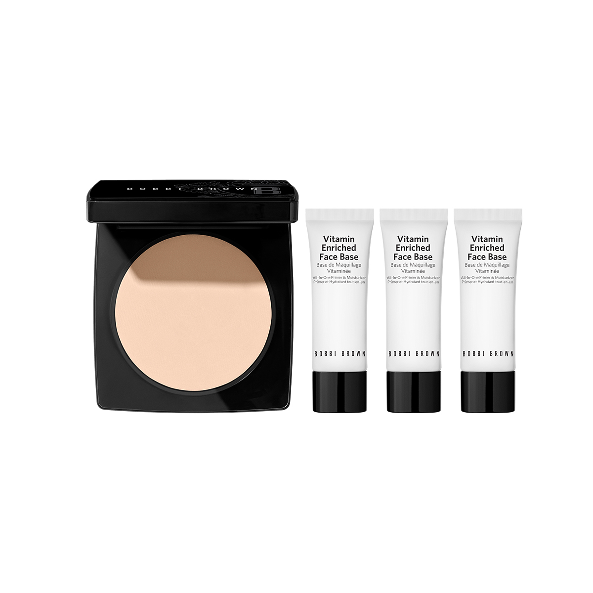 【银泰百货】BOBBI BROWN/芭比波朗全新羽柔蜜粉饼五花肉粉饼套装