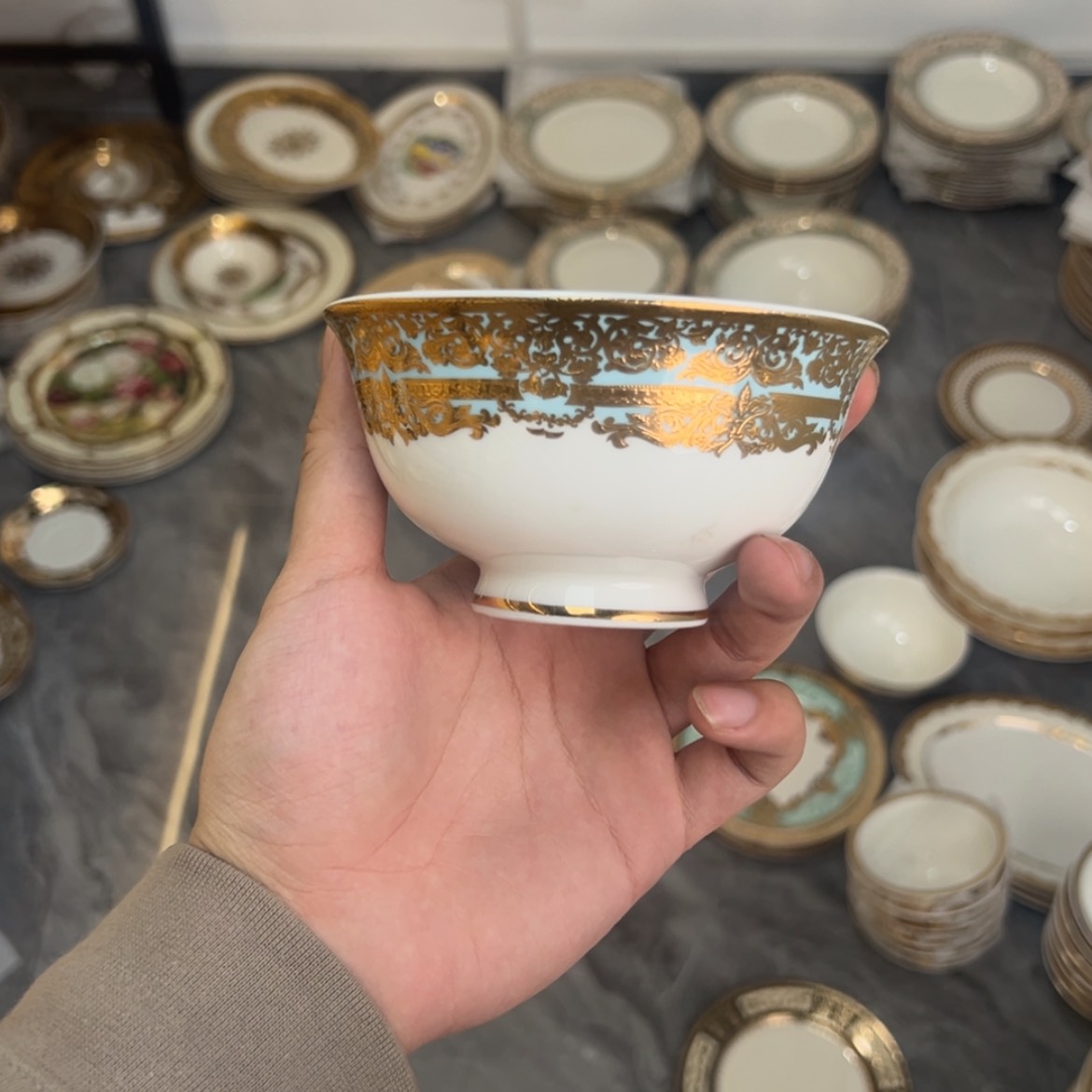 【闪购商品】瓷片4.75寸米饭碗四个一单福利价