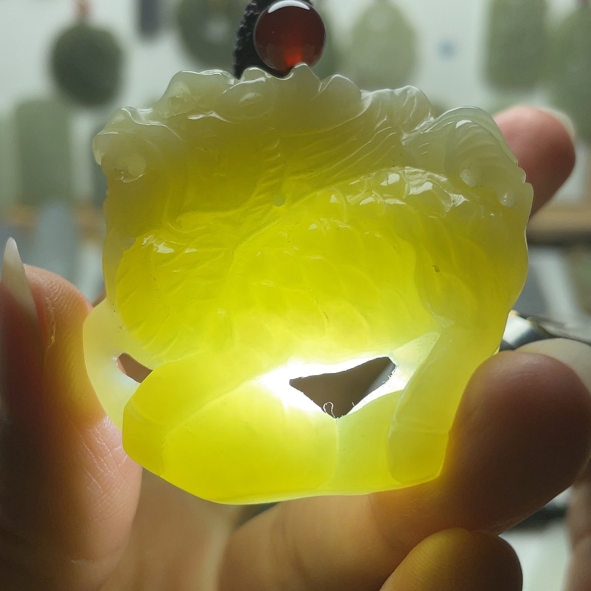 【闪购商品】黄口麒麟吊坠