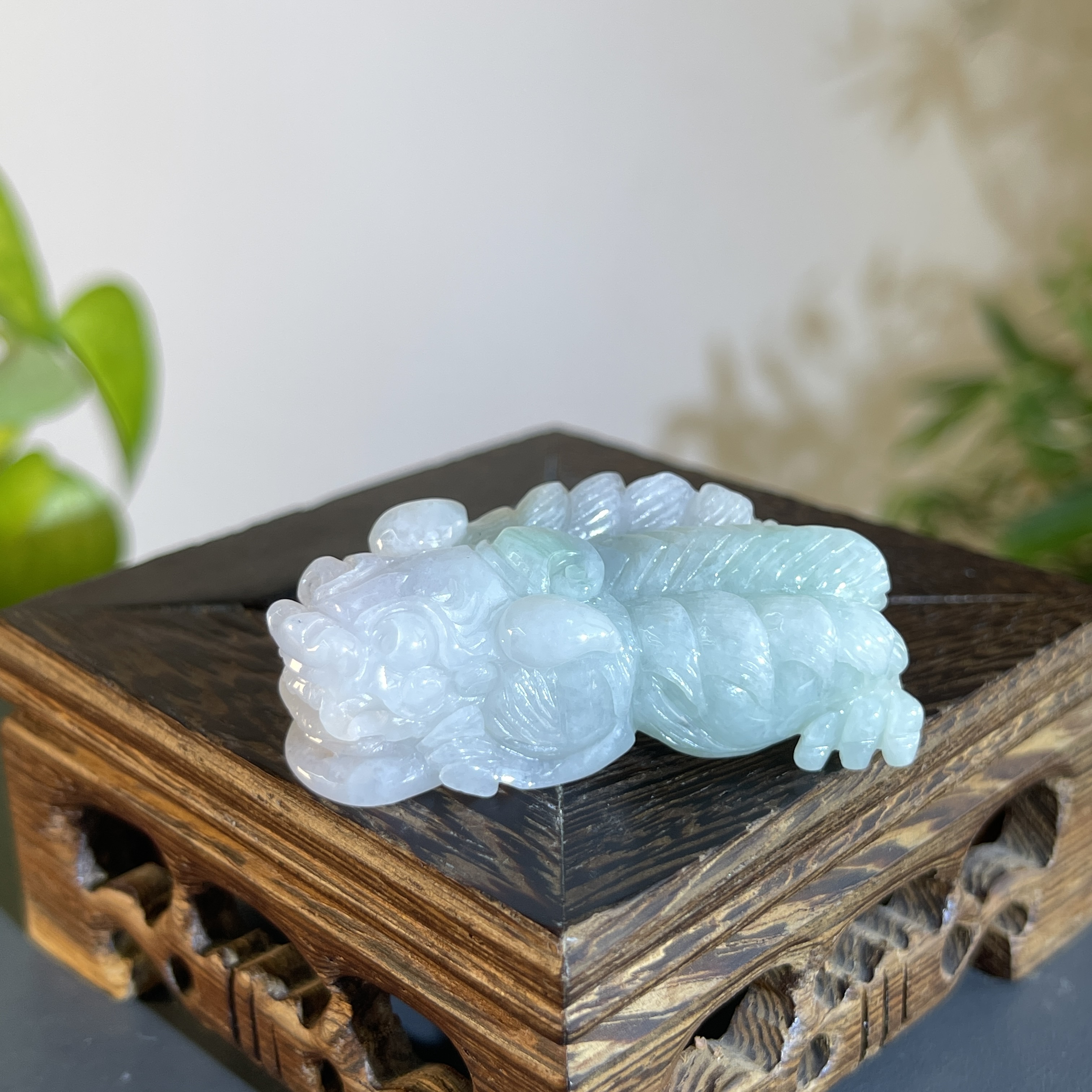 JCB13-36   天然缅甸A货翡翠   貔貅