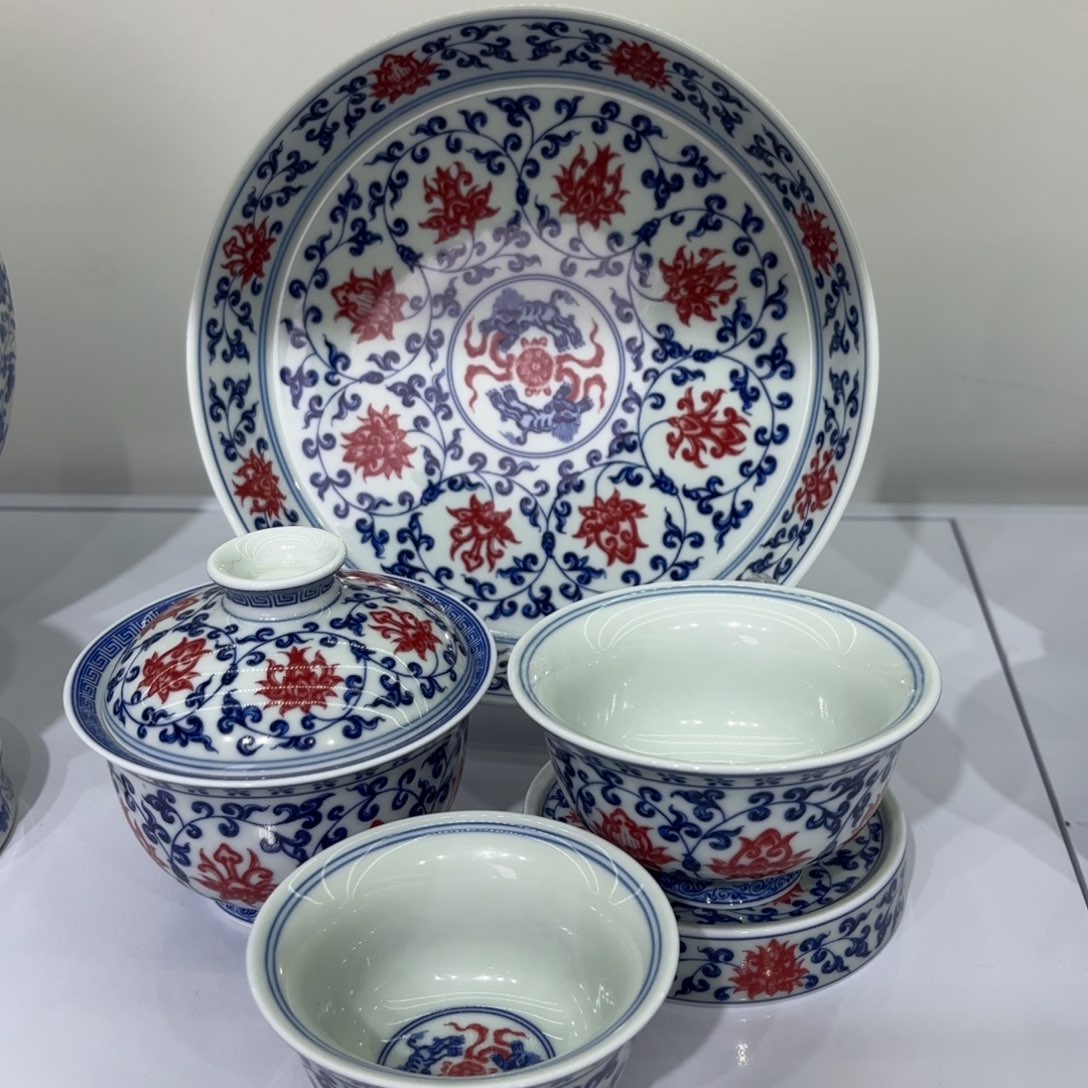 L****景德镇陶瓷五件套