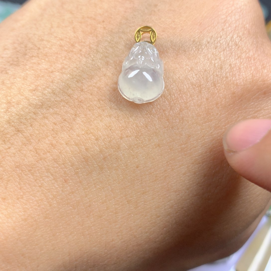 【闪购商品】翡翠颈饰18K金镶嵌翡翠