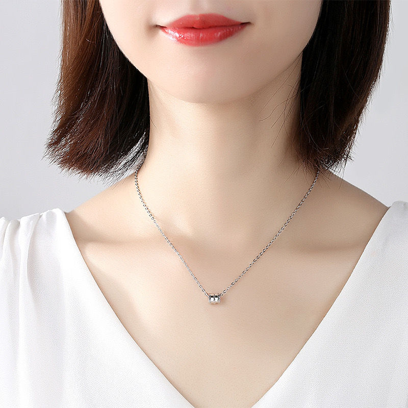 D【明星同款】s999银新品上新小蛮腰网红同款项链灵蛇小蛮腰百搭风