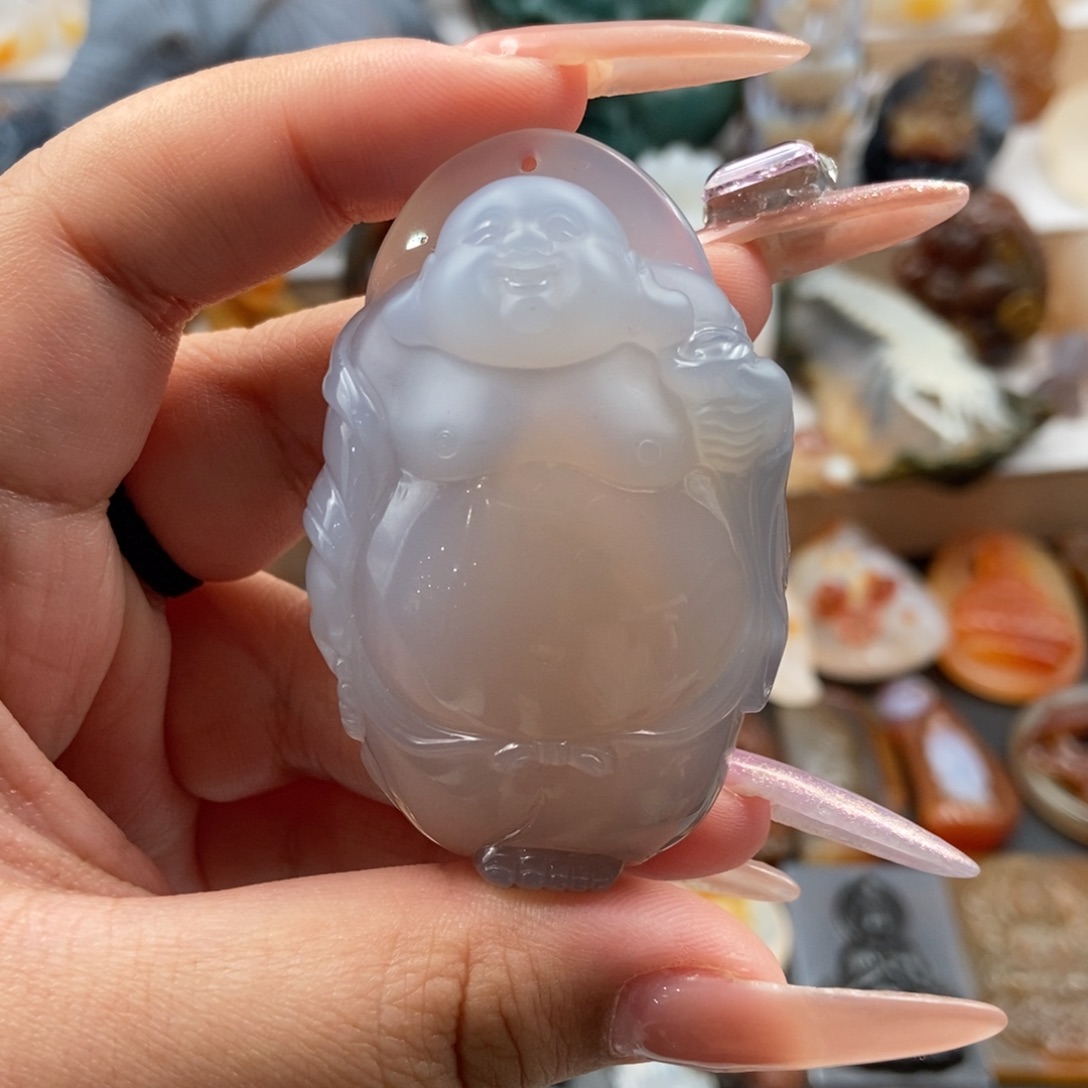 玛瑙/玉髓颈饰合金寜