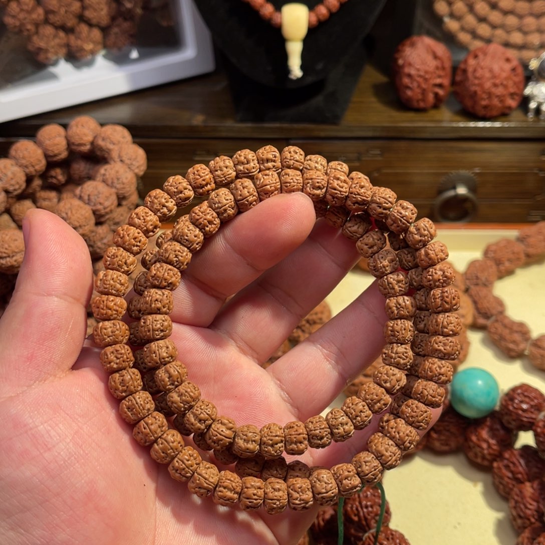 金刚菩提吊坠盘龙108直切