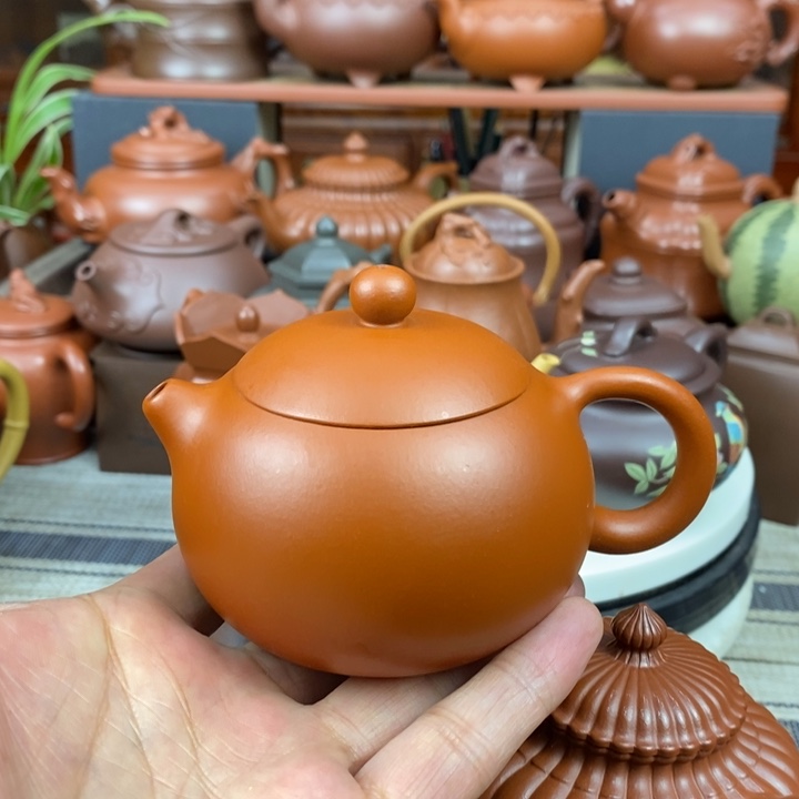 紫砂茶壶西施110-220cc原矿赵庄朱泥特价