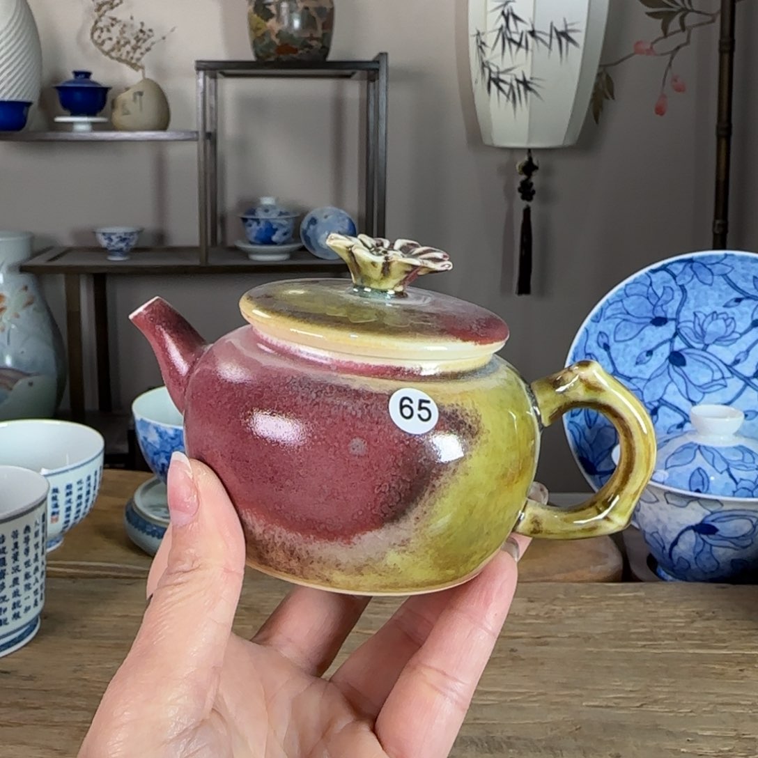 杯景德镇陶瓷柴烧多人