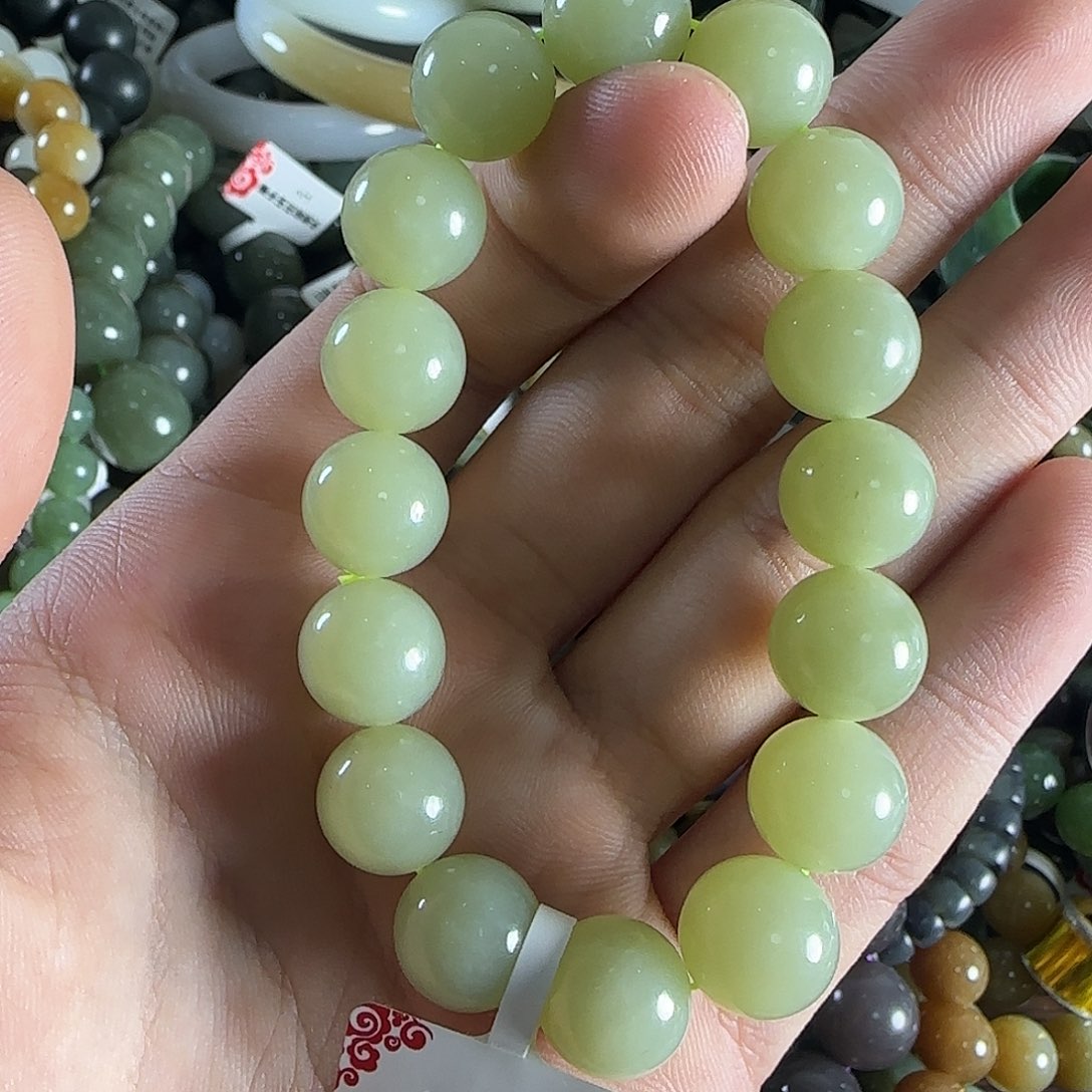 和田玉手链未镶嵌5